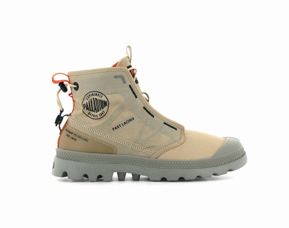 Botas Palladium Pampa Travel Lite Hombre - Kaki ||RLKW-65231||